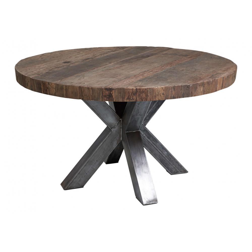 kerek asztal etkezoasztal butor modern ujrahasznositott fa asztallap femlabu loft rusztikus ipari.jpg